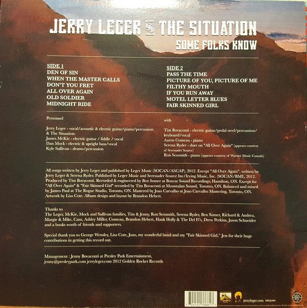 Jerry Leger And The Situation - Some Folks Know 2012 - 2012 - Quarantunes
