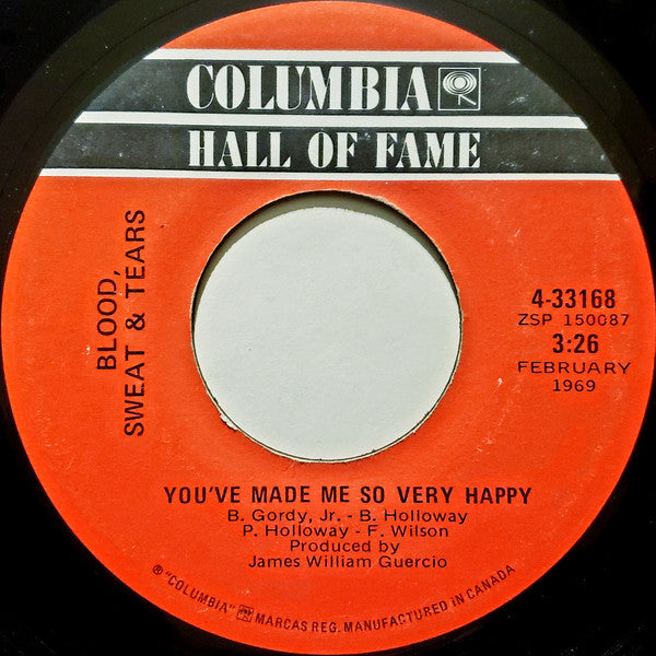 Blood, Sweat And Tears - Spinning Wheel / You've Made Me So Very Happy -