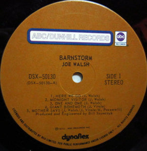 Joe Walsh - Barnstorm - 1972