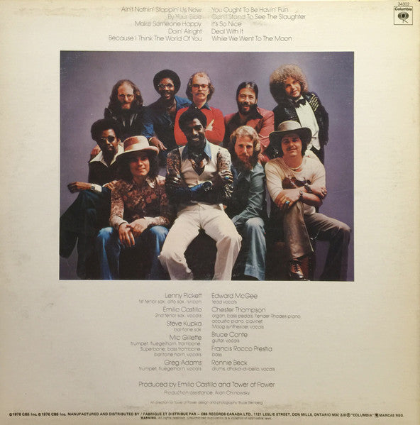 Tower Of Power - Ain't Nothin' Stoppin' Us Now - 1976