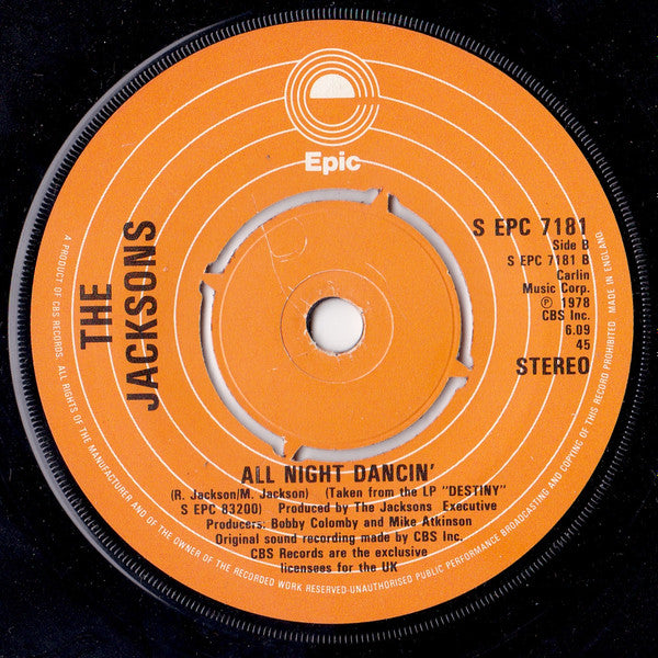 Jacksons, The - Shake Your Body (Down To The Ground) - 1979