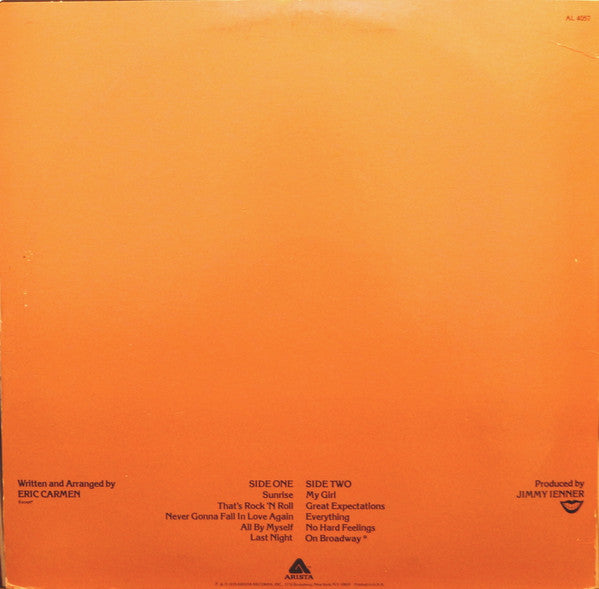 Eric Carmen - Eric Carmen