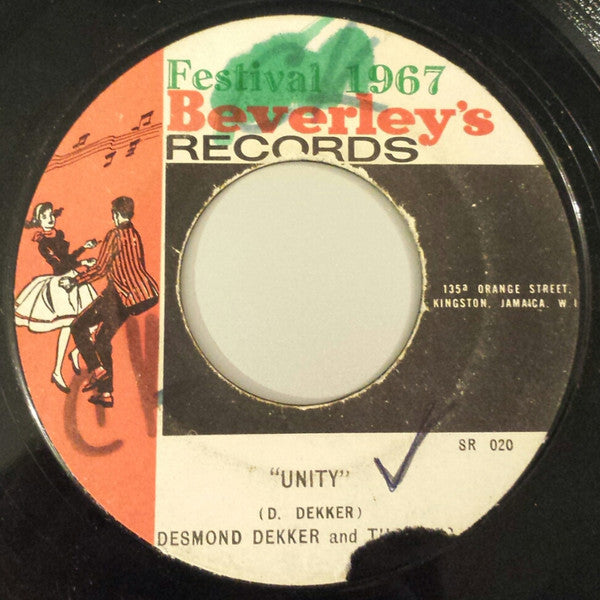 Desmond Dekker & The Aces - "Unity" / Sweet Music