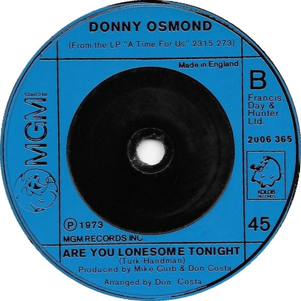 Donny Osmond - When I Fall In Love