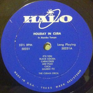 The Cuban Orchestra - Holiday In Cuba In Mambo Tempo