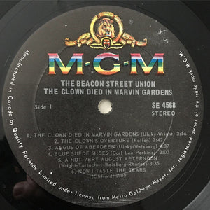Beacon Street Union - The Clown Died In Marvin Gardens - 1968