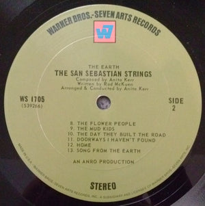 Anita Kerr,Rod McKuen,The San Sebastian Strings - The Earth Vinyl Record
