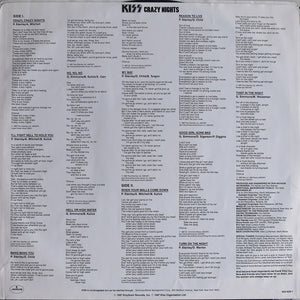 Kiss - Crazy Nights - 1987