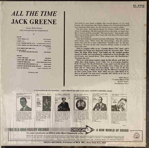 Jack Greene - All The Time - 1967