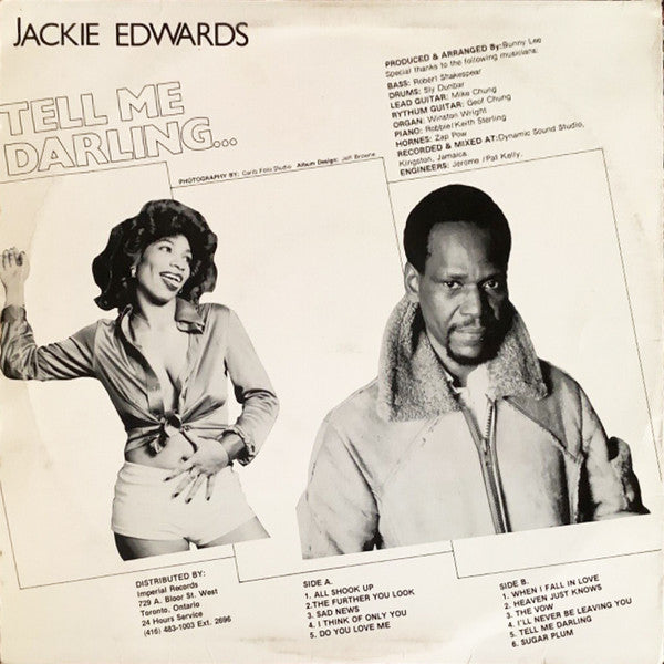 Jackie Edwards - Tell Me Darling