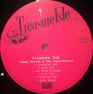 Tommy McCook & The Supersonics - Pleasure Dub - 2009