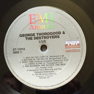 George Thorogood & The Destroyers - Live - 1986