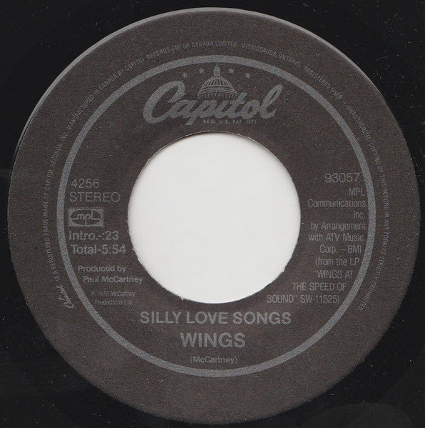 Wings - Silly Love Songs - 1976