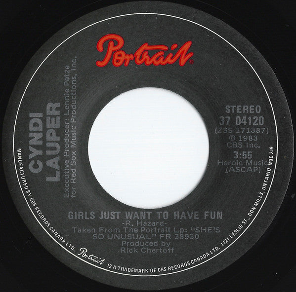 Cyndi Lauper - Girls Just Want To Have Fun