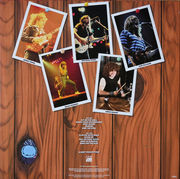 AC/DC - Fly On The Wall - 1985