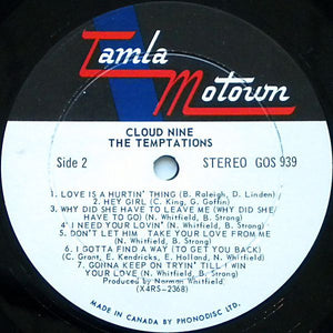 Temptations, The - Cloud Nine - 1969