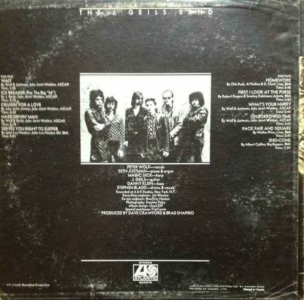 The J. Geils Band - The J. Geils Band