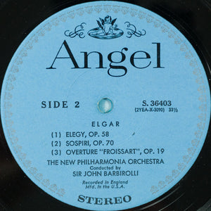 Sir Edward Elgar - The Five "Pomp And Circumstance" Marches / Froissart Overture / Elegy For Strings / Sospiri
