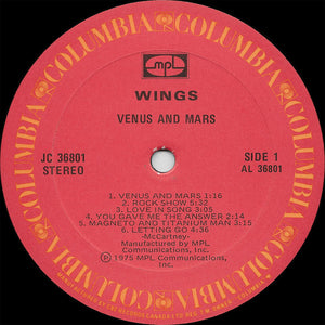 Wings (2) - Venus And Mars