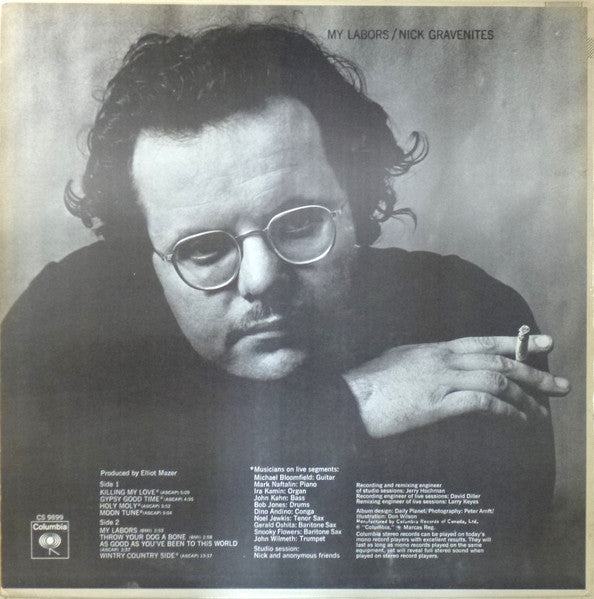 Nick Gravenites - My Labors - 1969