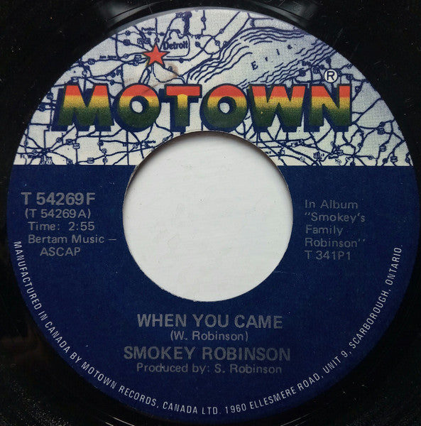 Smokey Robinson - When You Came