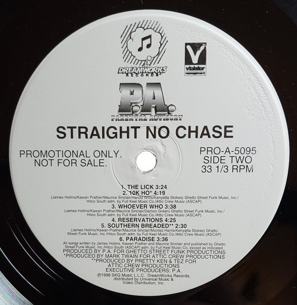 Parental Advisory - Straight No Chase
