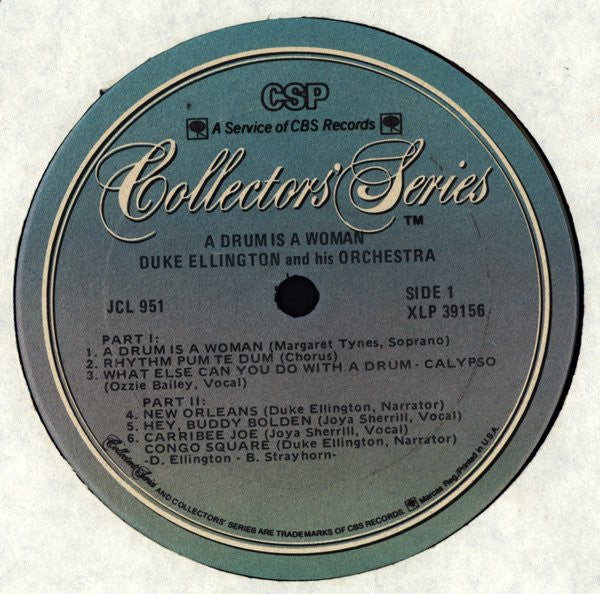 Duke Ellington And His Orchestra - A Drum Is A Woman Vinyl Record