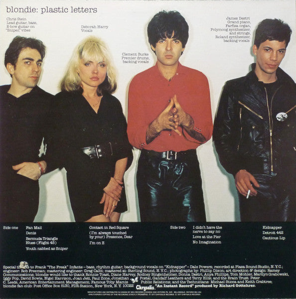 Blondie - Plastic Letters