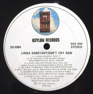 Linda Ronstadt - Don't Cry Now - 1973