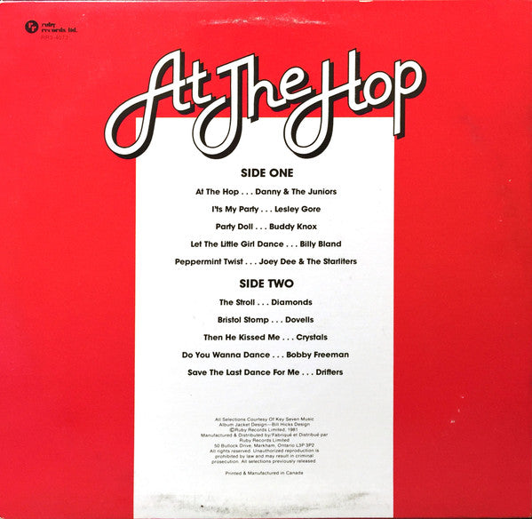 Various - At The Hop