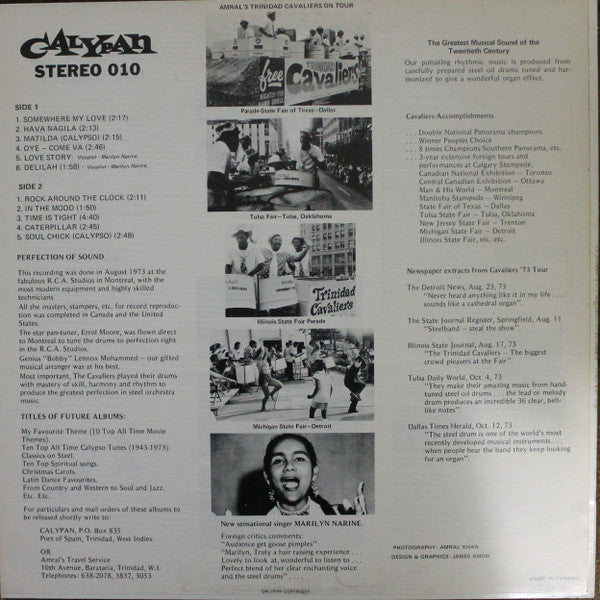 Amral's Trinidad Cavaliers - Steel Vibrations