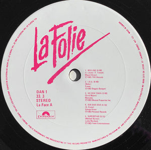 Various - La Folie - 1984