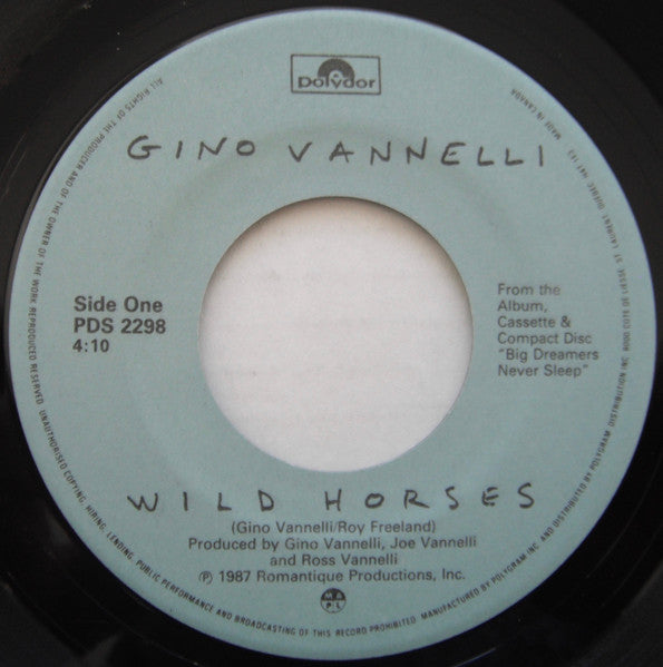Gino Vannelli - Wild Horses