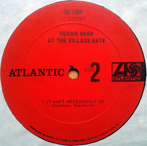 Herbie Mann - Herbie Mann At The Village Gate -