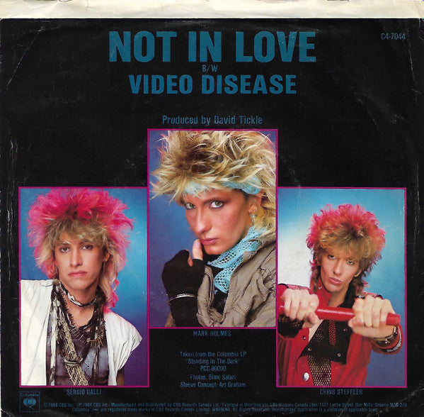 Platinum Blonde - Not In Love Vinyl Record