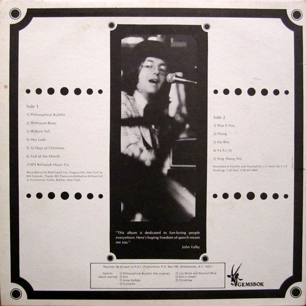 John Valby - Dirt - 1975