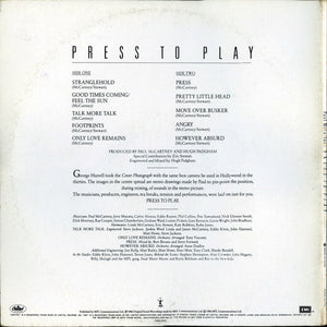 Paul McCartney - Press To Play