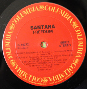 Santana - Freedom - 1987