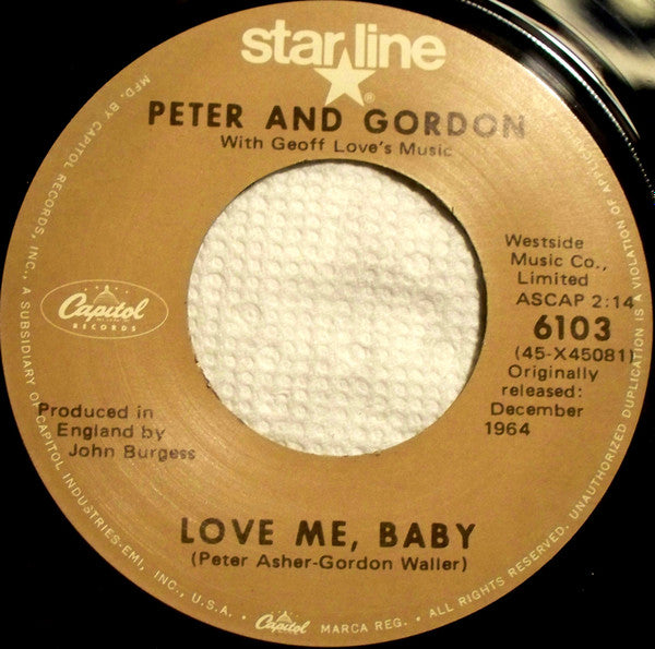 Peter & Gordon - I Go To Pieces