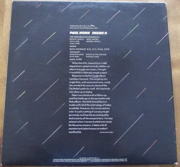 Paul Horn - Inside II