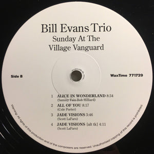 Bill Evans Trio, The - Sunday At The Village Vanguard - 2012