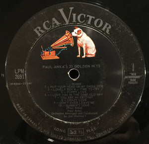 Paul Anka - Paul Anka's 21 Golden Hits - 1963