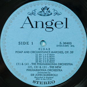 Sir Edward Elgar - The Five "Pomp And Circumstance" Marches / Froissart Overture / Elegy For Strings / Sospiri
