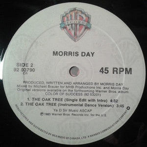 Morris Day - The Oak Tree 1985 - Quarantunes