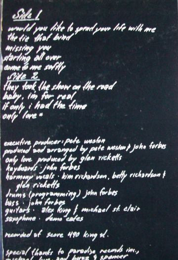 Glen Ricketts - A Time To Hear Love