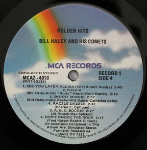 Bill Haley And His Comets - Golden Hits - 1980