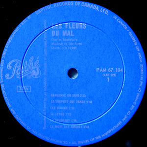 Léo Ferré - Les Fleurs Du Mal Chantées Par Léo Ferré