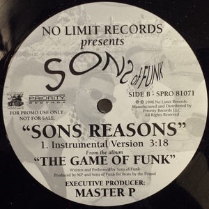 Sons Of Funk - Sons Reasons