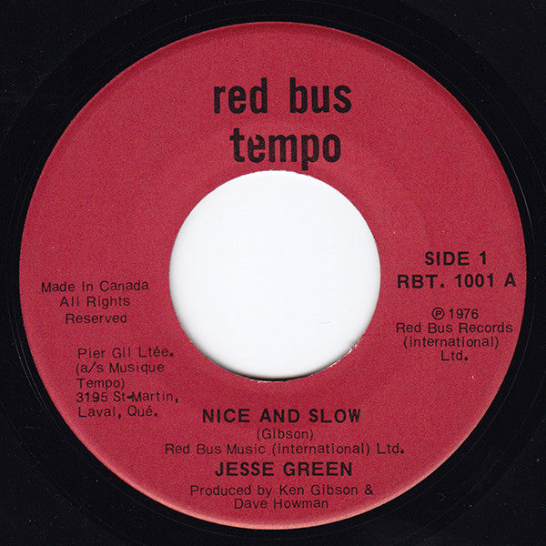Jesse Green - Nice And Slow - 1976