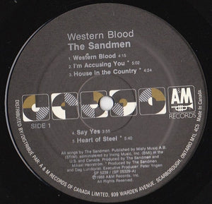 Sandmen (2), The - Western Blood - 1989